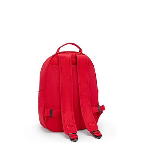 Kipling Seoul Small Tablet Backpack Red / Dark / Red | EPASY0645