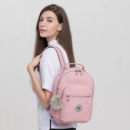 Kipling Seoul Small Tablet Backpack Rose | VQTEX1856