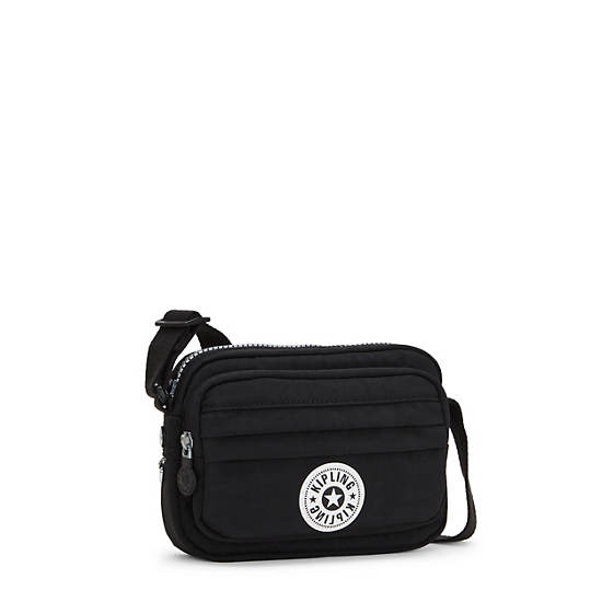 Kipling Sisko Crossbody Bags Black | XRDAY8023