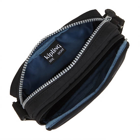 Kipling Sisko Crossbody Bags Black | XRDAY8023