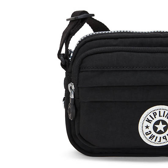 Kipling Sisko Crossbody Bags Black | XRDAY8023