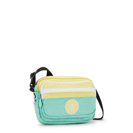 Kipling Sisko Crossbody Bags Turquoise | QDMFS4507