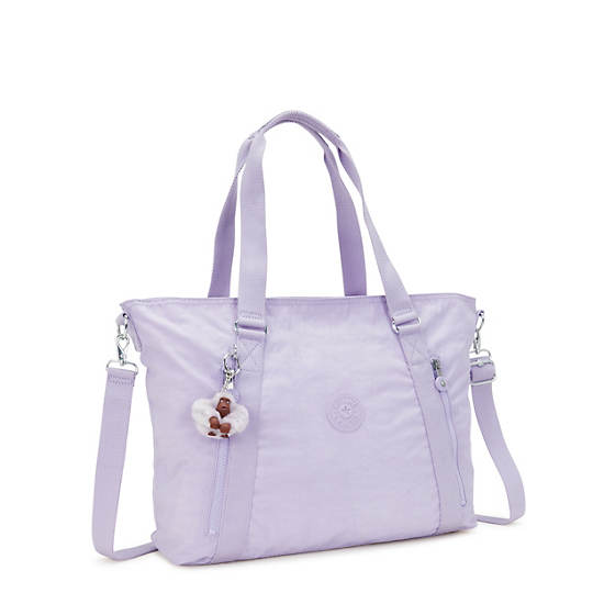 Kipling Skyler Tote Bags Purple | VNDTW5479