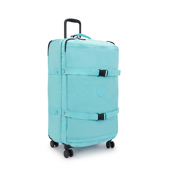 Kipling Spontaneous Large Rolling Luggage Light Turquoise | SPZJU6041