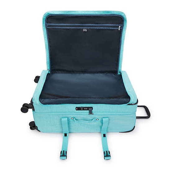 Kipling Spontaneous Large Rolling Luggage Light Turquoise | SPZJU6041