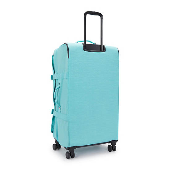 Kipling Spontaneous Large Rolling Luggage Light Turquoise | SPZJU6041