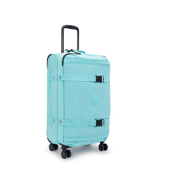 Kipling Spontaneous Medium Rolling Luggage Light Turquoise | IEMPO7092