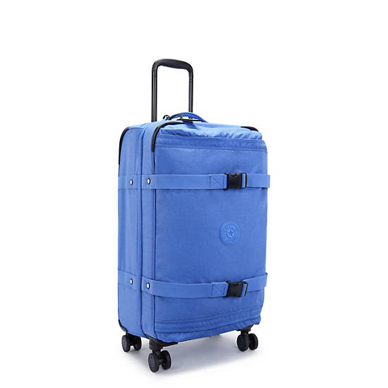 Kipling Spontaneous Medium Rolling Luggage Blue | GNYEX4691