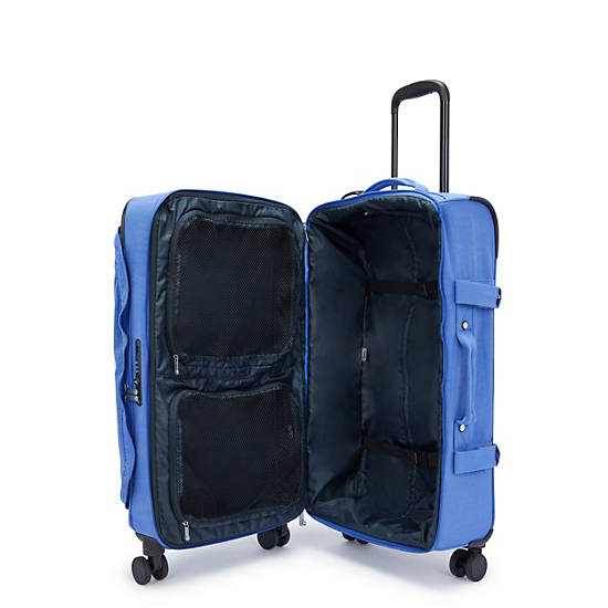 Kipling Spontaneous Medium Rolling Luggage Blue | GNYEX4691