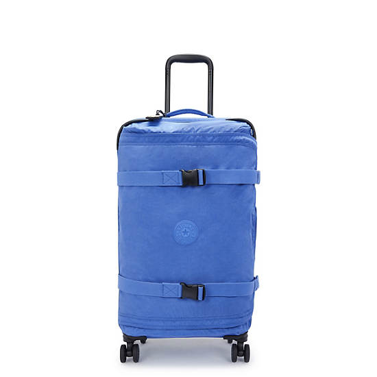 Kipling Spontaneous Medium Rolling Luggage Blue | GNYEX4691