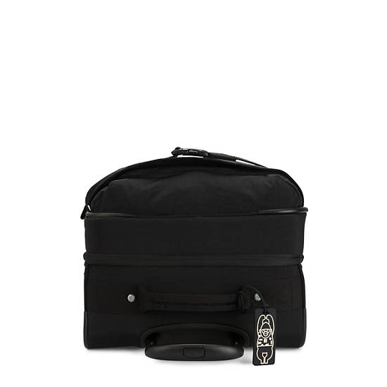 Kipling Spontaneous Medium Rolling Luggage Black | HVGLQ2869