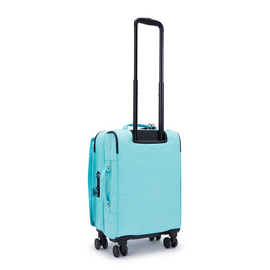 Kipling Spontaneous Small Rolling Luggage Light Turquoise | MRSCP6415