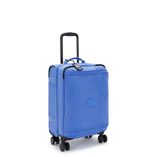 Kipling Spontaneous Small Rolling Luggage Blue | DGNPM1597