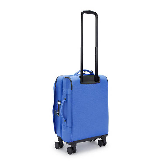 Kipling Spontaneous Small Rolling Luggage Blue | DGNPM1597