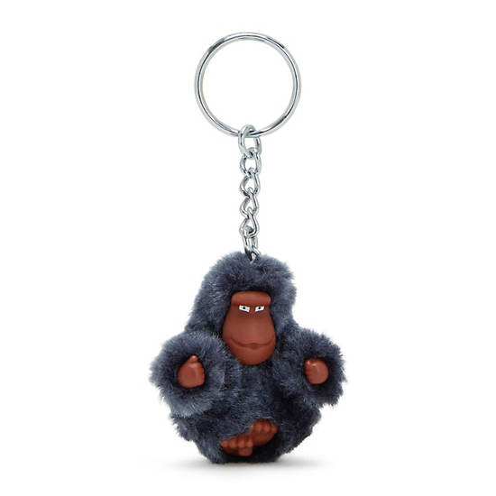 Kipling Sven Extra Small Monkey Keychains Grey | TGMLK5064