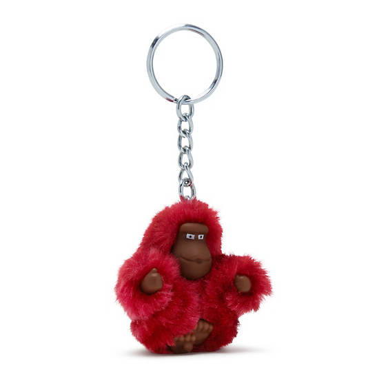 Kipling Sven Extra Small Monkey Keychains Red | DKBXC8943