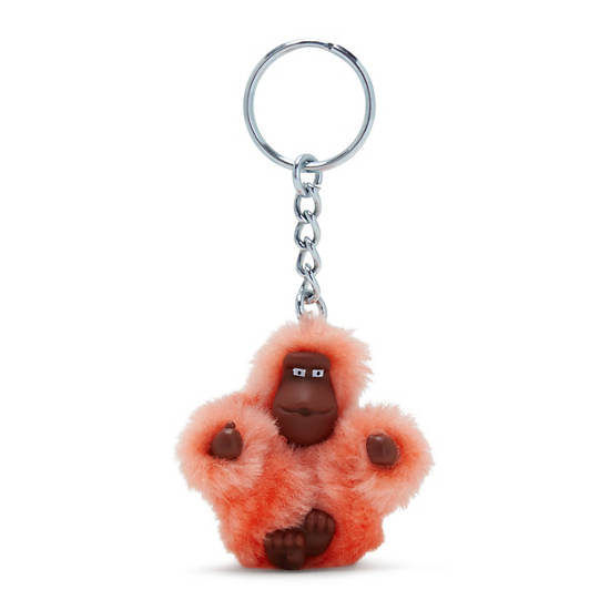 Kipling Sven Extra Small Monkey Keychains Coral | VANBO8054