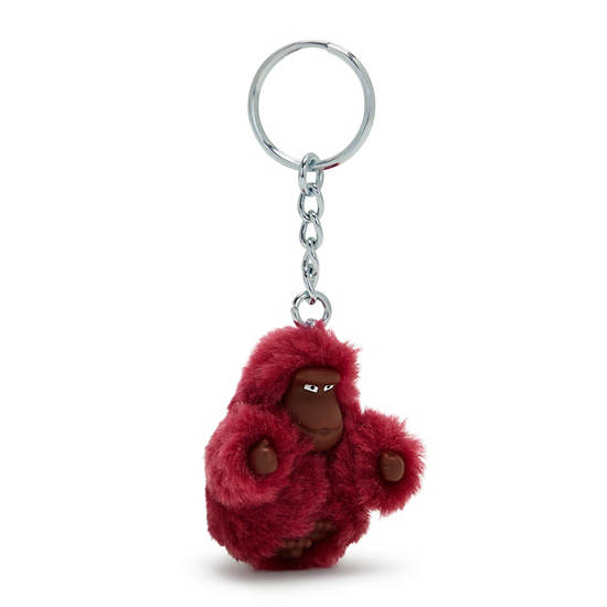 Kipling Sven Extra Small Monkey Keychains Red | EUFPW7109