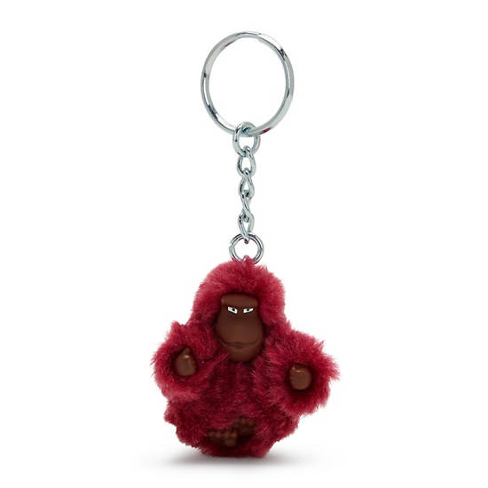 Kipling Sven Extra Small Monkey Keychains Red | EUFPW7109