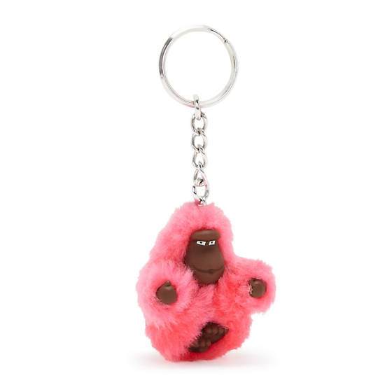 Kipling Sven Extra Small Monkey Keychains Pink | DOISC1946