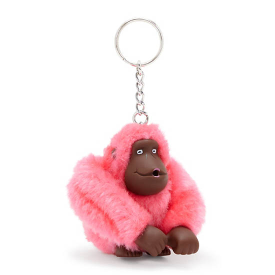 Kipling Sven Monkey Keychains Pink | WUBET5096