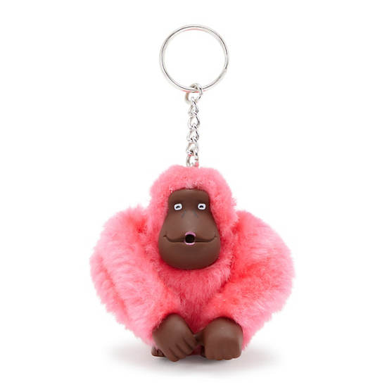 Kipling Sven Monkey Keychains Pink | WUBET5096