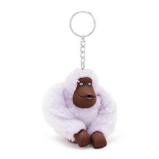 Kipling Sven Monkey Keychains Purple | IUSYZ5938