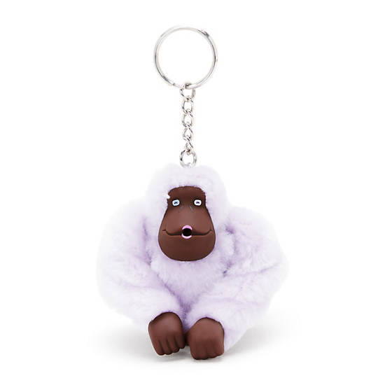 Kipling Sven Monkey Keychains Purple | IUSYZ5938