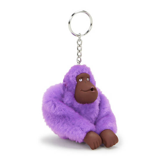 Kipling Sven Monkey Keychains Purple | XBVJE9450