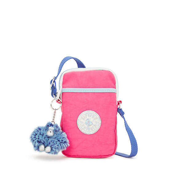 Kipling Tally Crossbody Phone Bag Pink | XHJEG2586