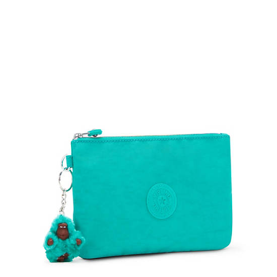 Kipling Viv Pouches Peacock / Turquoise | BMJFA6074