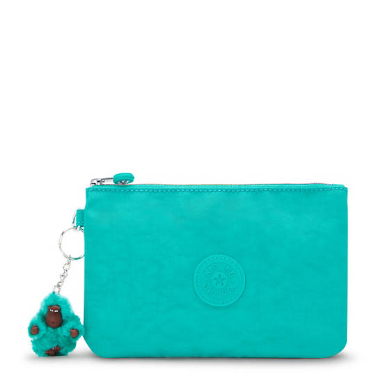 Kipling Viv Pouches Peacock / Turquoise | BMJFA6074