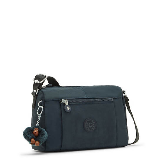 Kipling Wes Crossbody Bags Blue | OKIPV3680