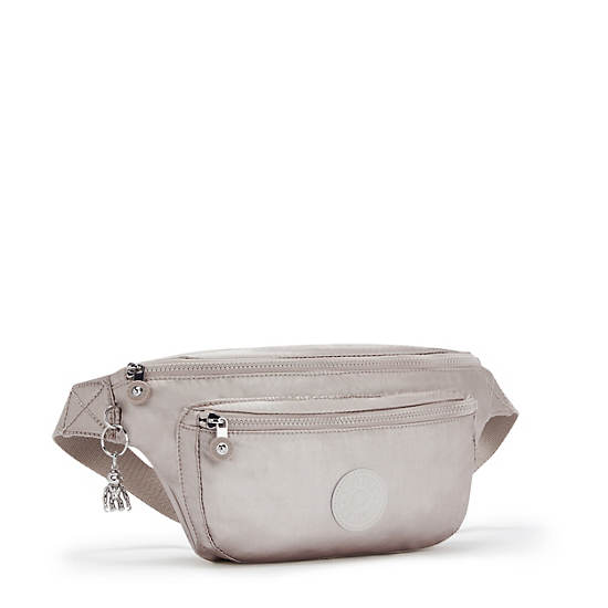 Kipling Yasemina Extra Large Metallic Waistpack Metal | DNHCQ7629