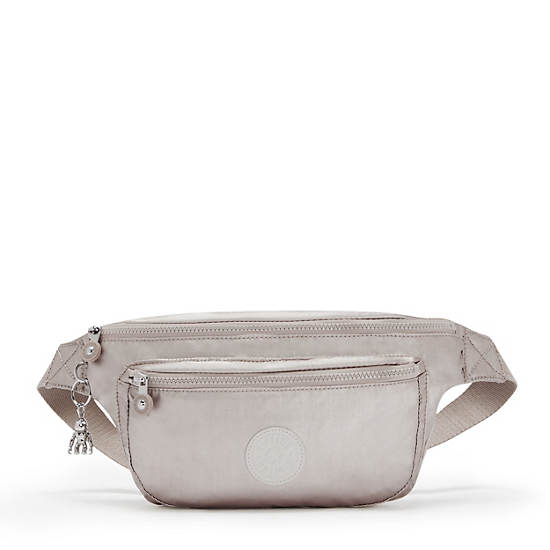 Kipling Yasemina Extra Large Metallic Waistpack Metal | DNHCQ7629